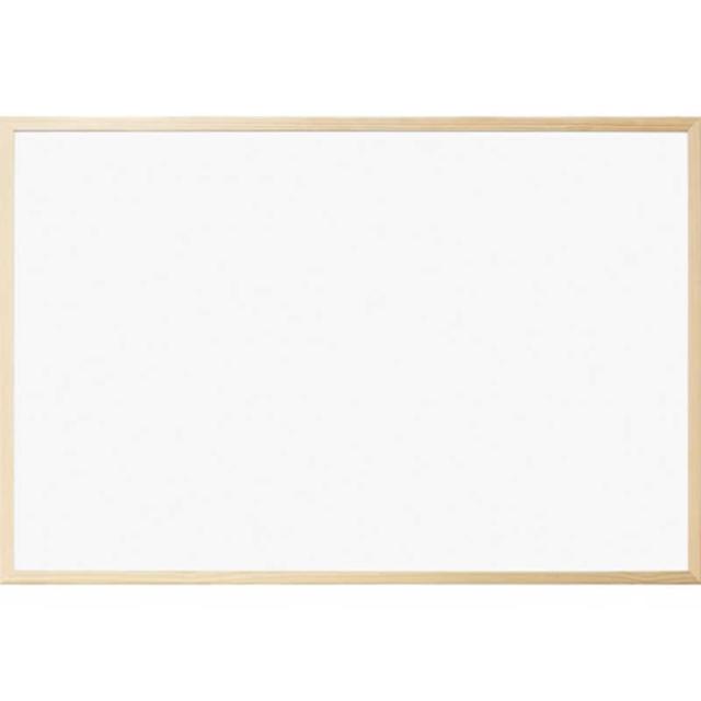 他サイト： ナカバヤシ ウッドホワイトボード 900×600 WBME9060の商品画像