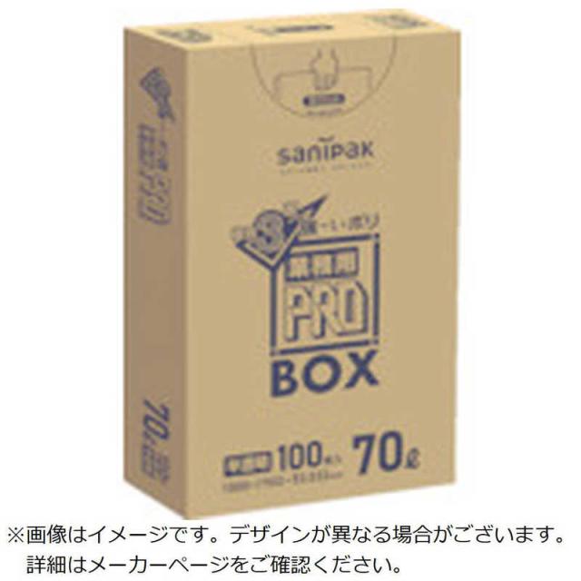 他サイト： 日本サニパック サニパックPA73プロ3層70L100枚 PA73HCLの商品画像