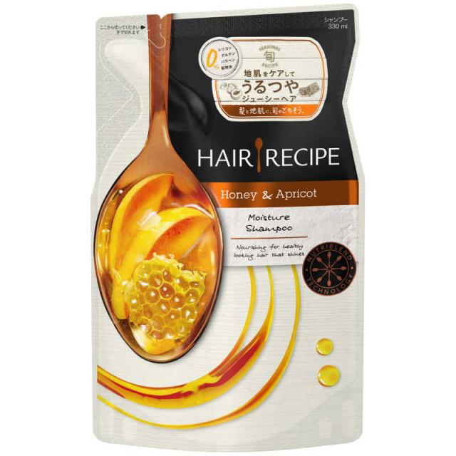 他サイト： P&G HAIR RECIPE(ヘアレシピ)ハニーアプリコット エンリッチ モイスチャーレシピ シャンプー(330ml)つめかえの商品画像