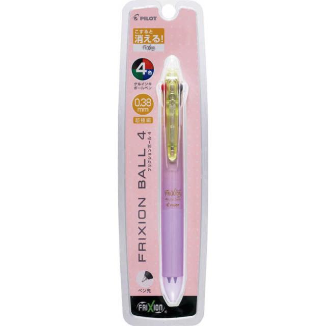 他サイト： パイロット フリクションボール4 038 パック グラデーションパープル PLKFB80UF-GRPUの商品画像