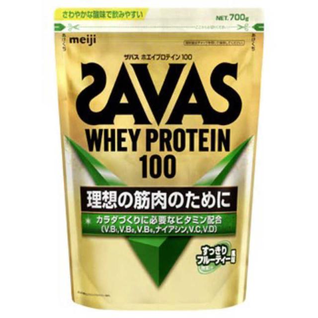 他サイト： 明治 ザバス ホエイプロテイン100 700g すっきりフルーティー風味 ザバスホエイプロテイン100フルーの商品画像
