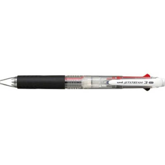 他サイト： 三菱えんぴつ 「ボールペン」ジェットストリーム 3色ボールペン(透明) SXE340007.Tの商品画像