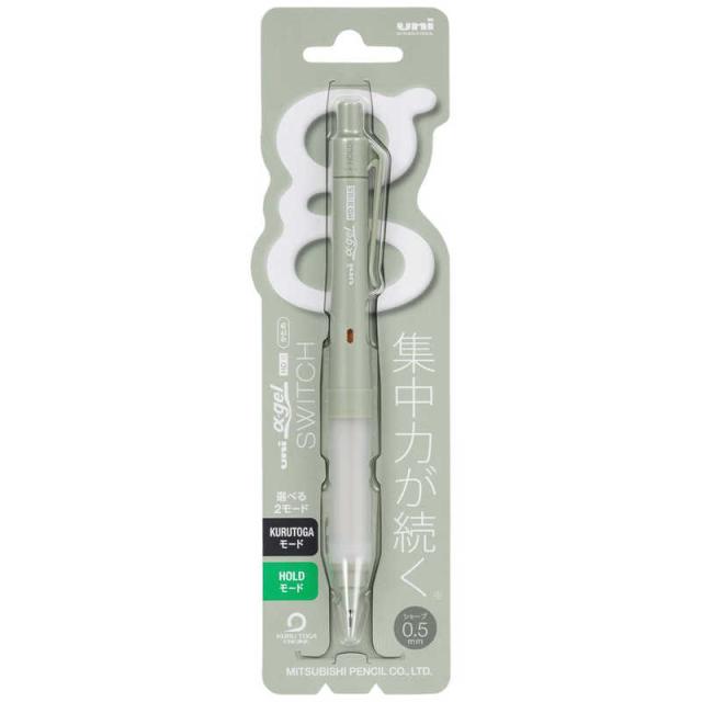 他サイト： 三菱えんぴつ シャープペン 0.5mm オパールグリーン M51009GG1P.52の商品画像