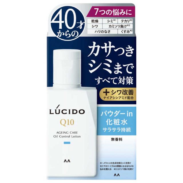 他サイト： マンダム LUCIDO(ルシード)薬用トータルケアオイルコントロール化粧水(医薬部外品)100mL の商品画像