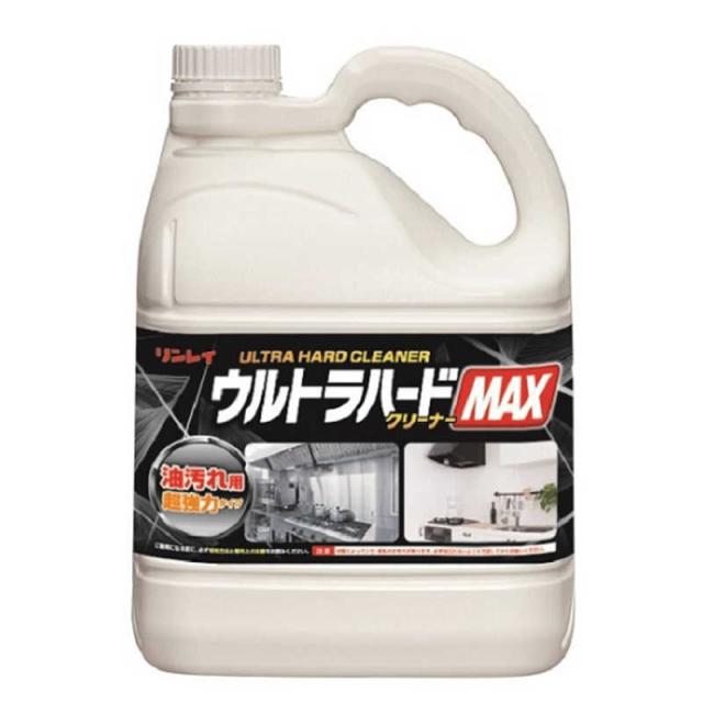 他サイト： リンレイ ウルトラハードクリーナーMAX 油汚れ用 超強力タイプ(4L) 〔キッチン用洗剤〕 の商品画像