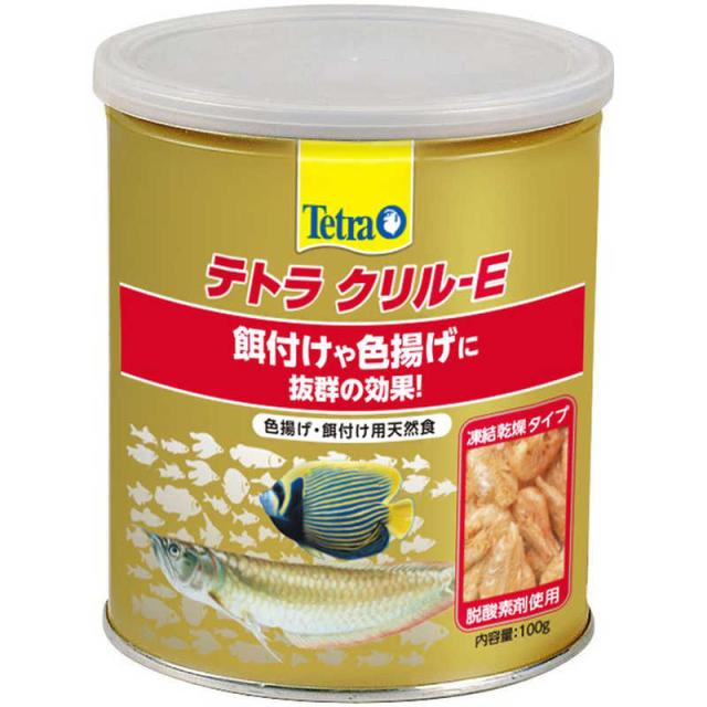他サイト： スペクトラムブランズジャパン テトラ クリル-E (100g) [金魚・熱帯魚用フード] の商品画像