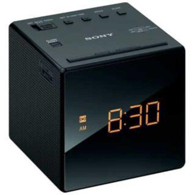 他サイト： ソニー SONY ホームラジオ ブラック[ワイドFM対応 /AM/FM] ICF-C1(B)の商品画像
