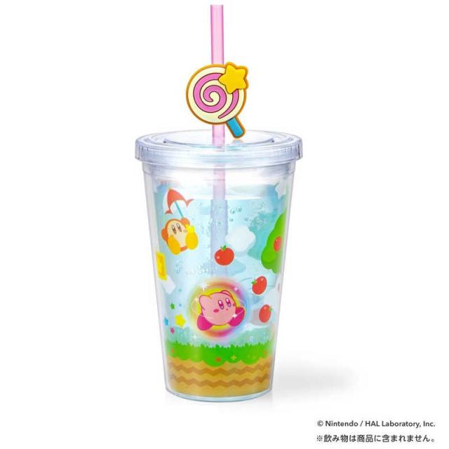 他サイト： 任天堂販売 星のカービィ ストロータンブラー(むてきキャンディー) NSL-0156の商品画像