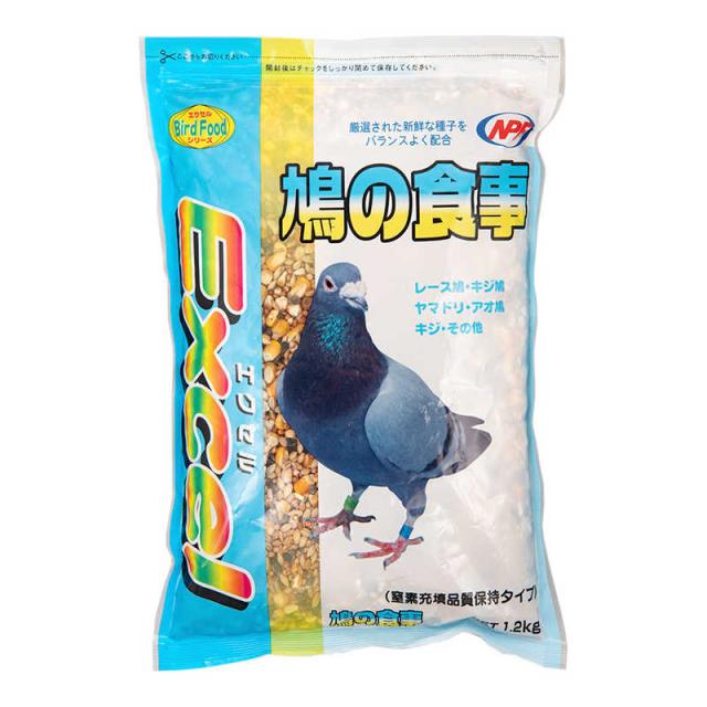他サイト： ナチュラルペットフーズ エクセル 鳩の食事 1.2kg の商品画像