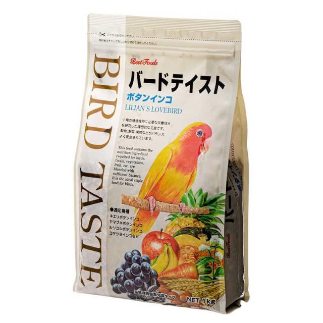 他サイト： ナチュラルペットフーズ バードテイスト ボタンインコ 1kg の商品画像