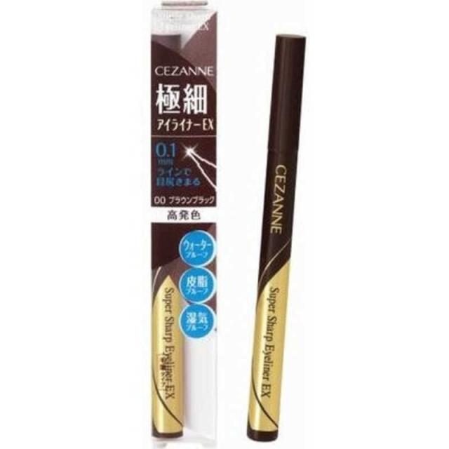 他サイト： セザンヌ CEZANNE 極細アイライナーEX 00 ブラウンブラック の商品画像
