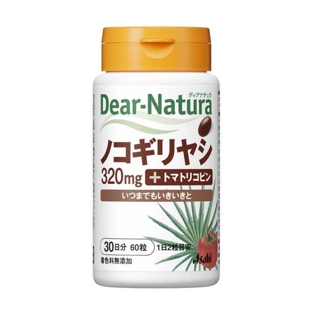 他サイト： アサヒグループ食品 Dear-Natura(ディアナチュラ) ノコギリヤシwithトマトリコピン(60粒) 栄養補助食品  の商品画像