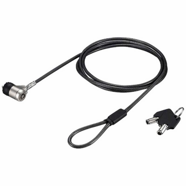 他サイト： BUFFALO ピンシリンダー錠ワイヤーロック(統一キー対応) 統一キーNo.1 BSL05S01の商品画像