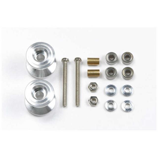 他サイト： タミヤ TAMIYA ミニ四駆 No.398 2段アルミローラーセット(13-12mm)の商品画像