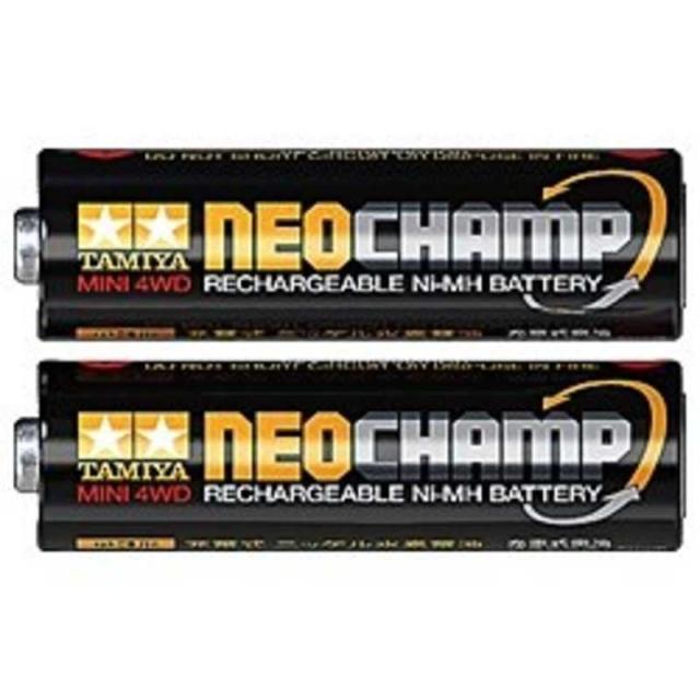 他サイト： タミヤ TAMIYA ミニ四駆単3形ニッケル水素電池 ネオチャンプ(2本)の商品画像