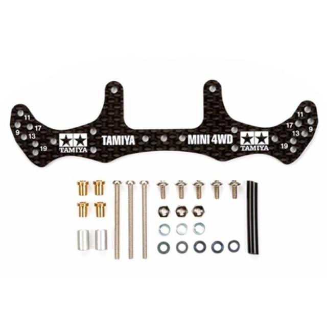 他サイト： タミヤ TAMIYA GP.499 HG カーボンリヤワイドステー (1.5mm) HGカーボンリヤWステー1.5の商品画像