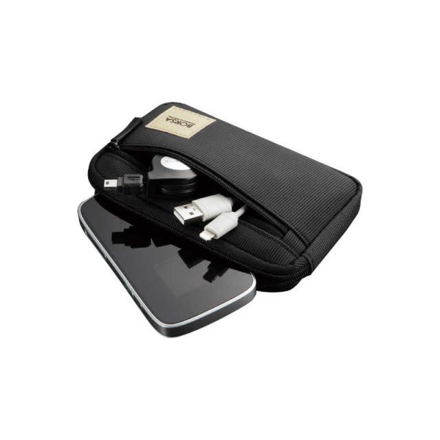 他サイト： エレコム ELECOM マルチ収納ポーチ(スリムタイプ) BMA‐GP01BK (ブラック)の商品画像