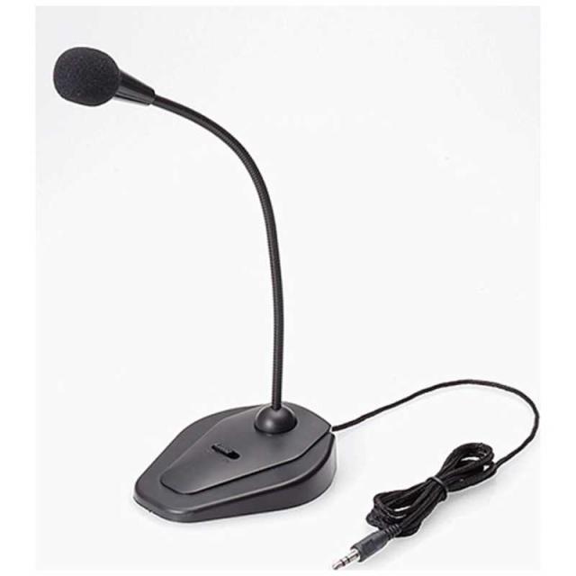 他サイト： エレコム ELECOM マイク「φ3.5mm ミニプラグ」(ブラック) HS-MC05BKの商品画像