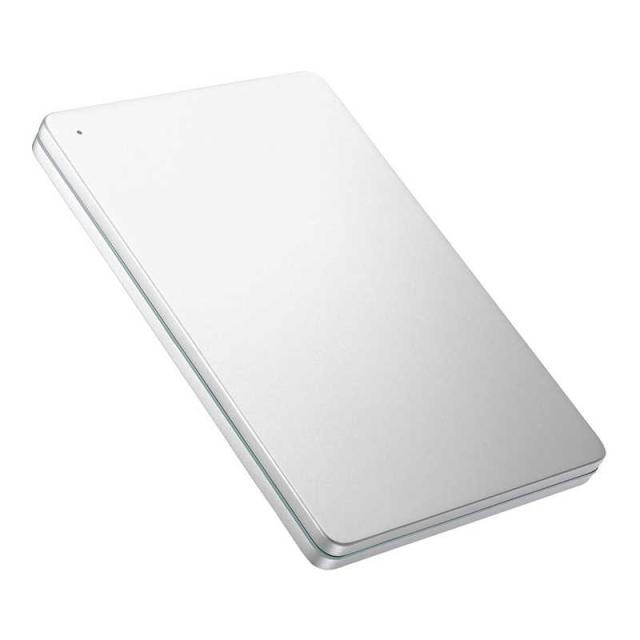 他サイト： IOデータ 外付け HDD シルバー ポータブル型 2TB HDPX-UTS2S Silver×Greenの商品画像