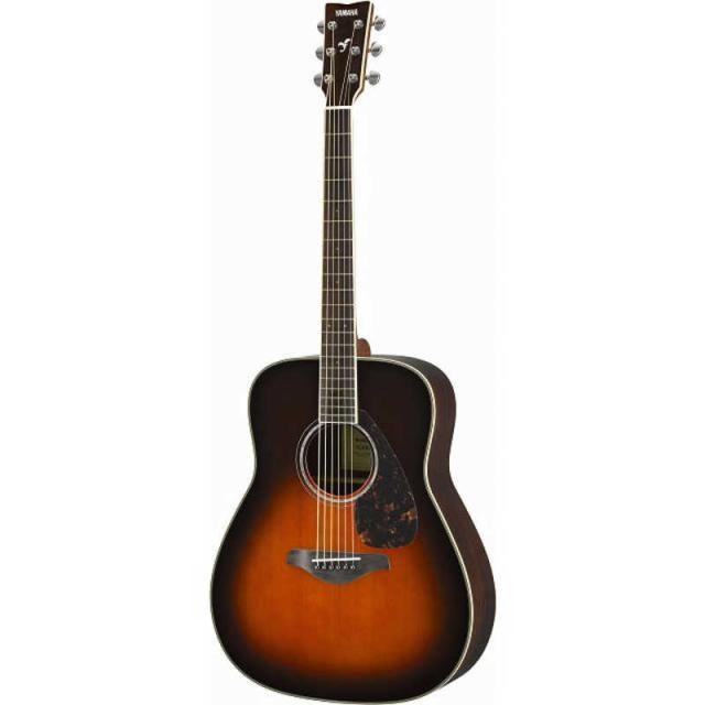 他サイト： ヤマハ YAMAHA ヤマハ アコースティックギター タバコブラウンサンバースト(TBS)  FG830 TBSの商品画像