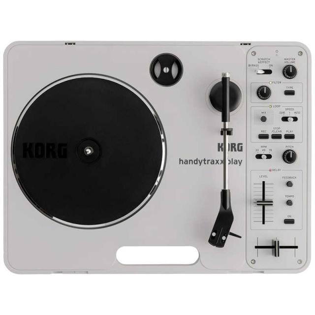 他サイト： コルグ KORG ポータブル・レコードプレーヤー handytraxx playの商品画像