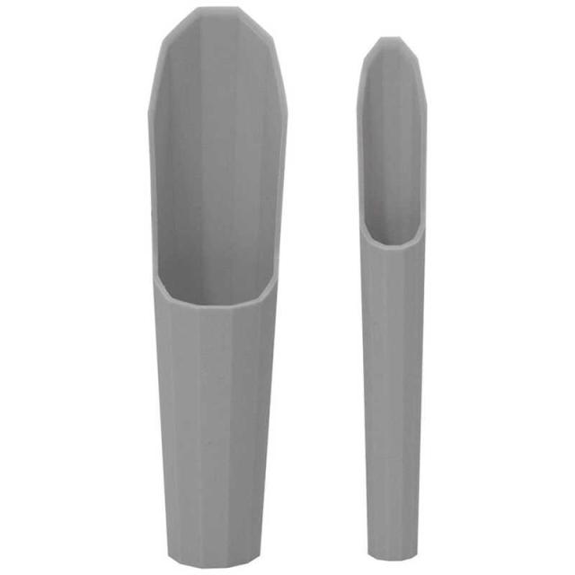 他サイト： 浅香工業 FG プラ 多肉土入れ2点セット グレー #193977 #193977の商品画像