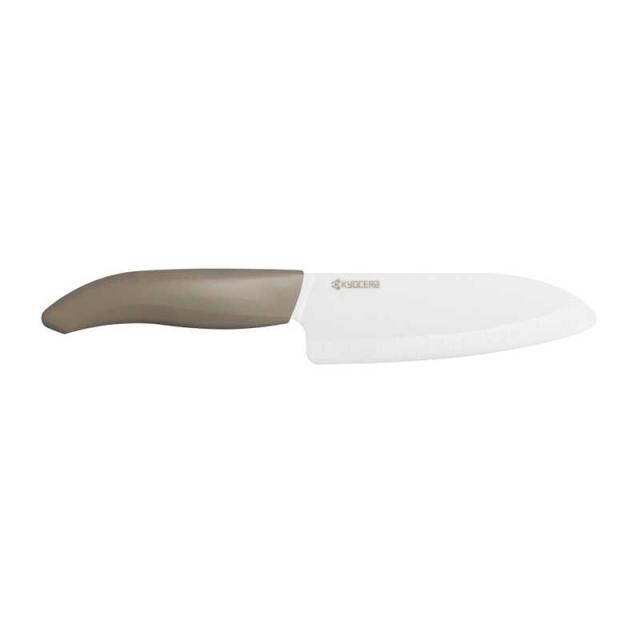 他サイト： 京セラ カラフルキッチンシリーズ セラミックナイフ(三徳包丁/刃渡り14cm) ラテベージュ FKB-140LBGの商品画像