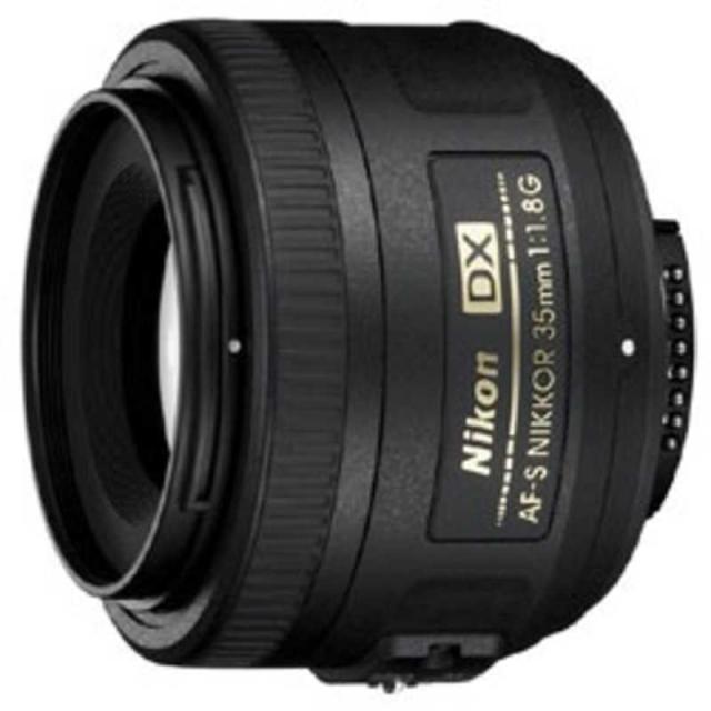 他サイト： ニコン Nikon カメラレンズ APS-C用 [ニコンF /単焦点レンズ] ブラック AF-S DX NIKKOR 35mm の商品画像