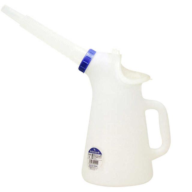 他サイト： エーゼット オイルジョッキー 4L フタ&こし網付 PJ014オイルジョッキ4Lの商品画像