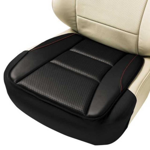 他サイト： BONFORM 5678-43BK シートクッション レザーアロー 軽/普通車用 ヒップ型 スカート型ストッパー付き パンチングの商品画像