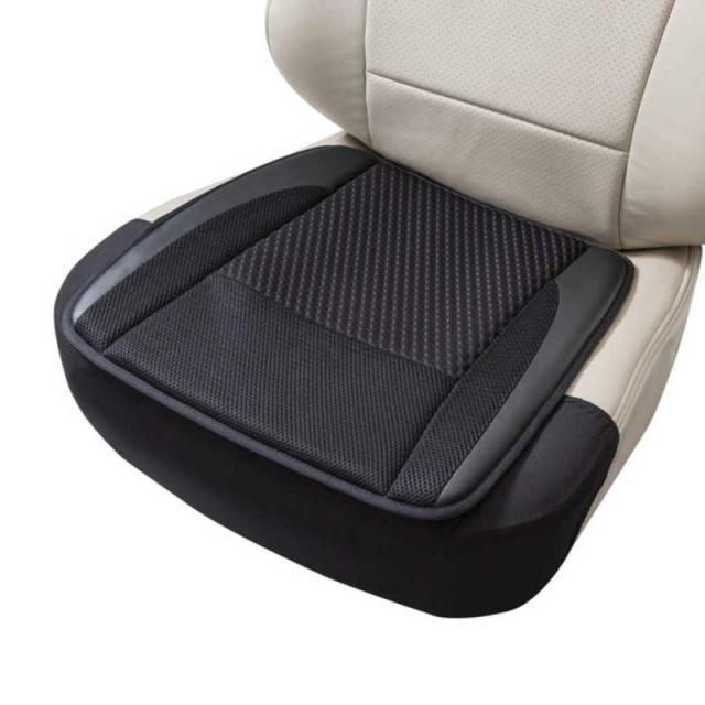 他サイト： BONFORM シートクッション ベーシックスタイル ヒップ型 スカート付き サイズ:45×45cm カラー:ブラック ブラックの商品画像