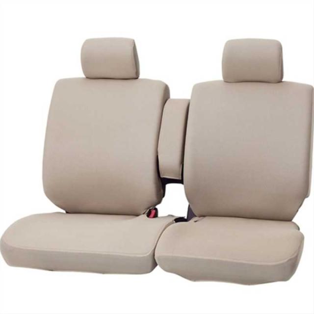 他サイト： BONFORM 4055-59BE シートカバー カラードカバー 軽ベンチフロント用 フロント用2枚 背面フルカバー カラー:ベの商品画像