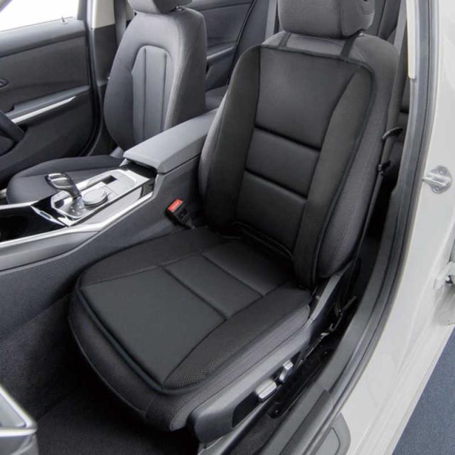 他サイト： BONFORM シートクッション ドライニット 抗菌防臭・丸洗い サイズ:45×97cm カラー:ブラック 573307BKの商品画像