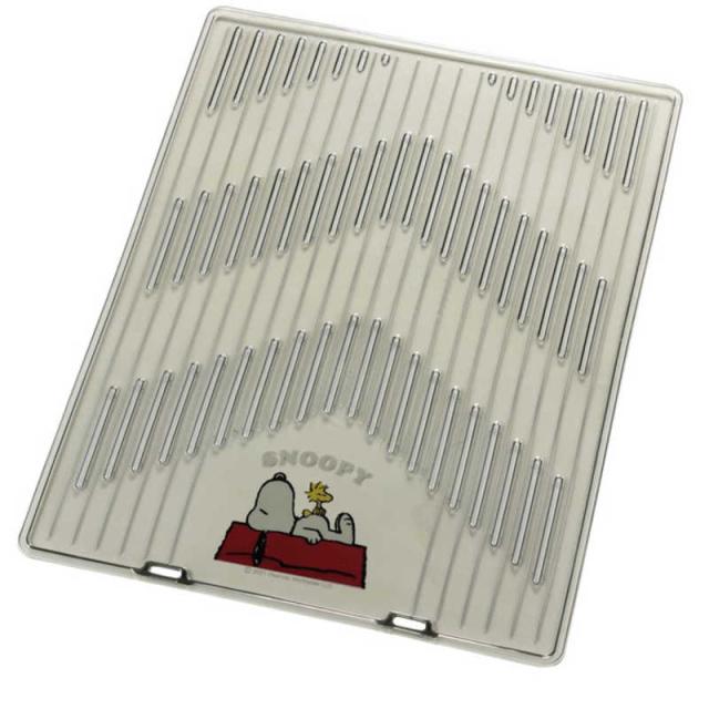 他サイト： BONFORM カーマット スヌーピー SNPクリアーアロー2 フロント用1枚入り サイズ:45×60cm カラー:スモーク スの商品画像