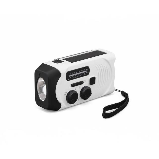 他サイト： アイリスオーヤマ IRIS OHYAMA 手回し充電ラジオライト [ワイドFM対応] ホワイト JTL-29の商品画像
