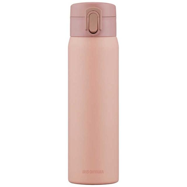 他サイト： アイリスオーヤマ IRIS OHYAMA ステンレスケータイボトル ワンタッチ 500ml ピンク SKBO500の商品画像