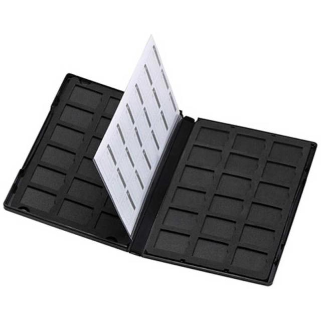 他サイト： サンワサプライ DVDトールケース型カード管理ケース SDカード用・両面収納タイプ FC-MMC21SDの商品画像