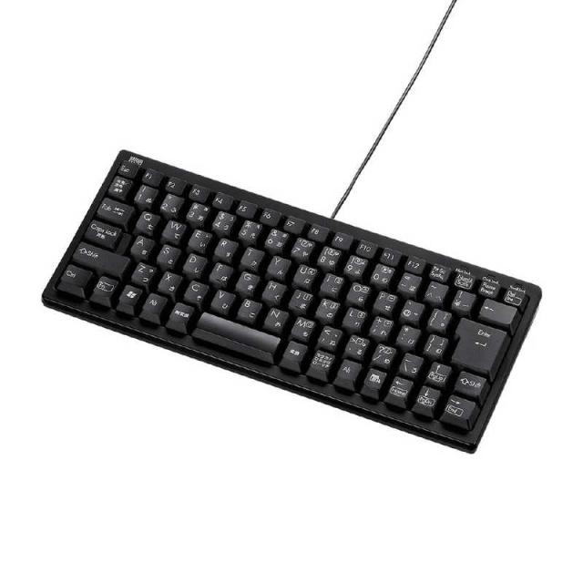 他サイト： サンワサプライ キーボード (Windows11対応) [有線 /PS/2・USB] ブラック SKB-KG3BKN2の商品画像