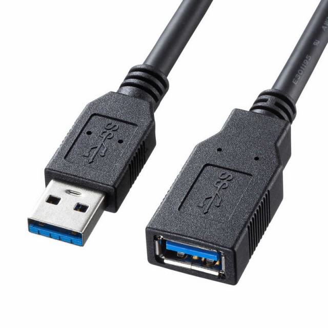 他サイト： サンワサプライ USB3.0延長ケーブル0.5m KU30-EN05Kの商品画像