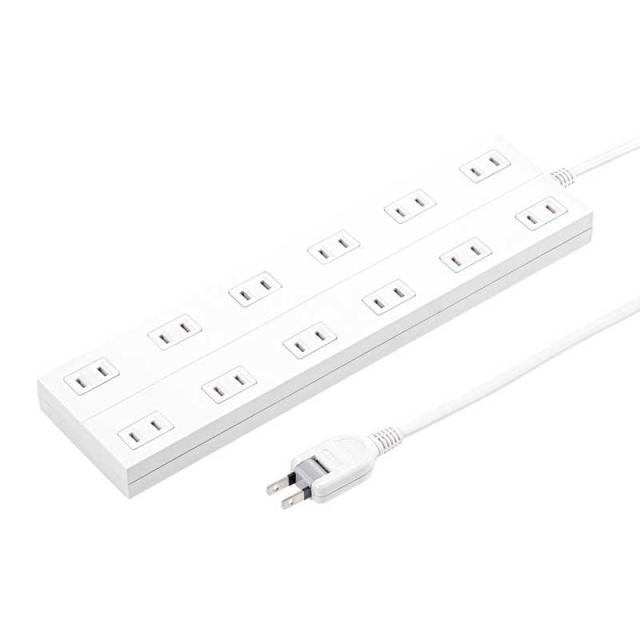 他サイト： サンワサプライ 電源タップ TAP-2312-1Wの商品画像