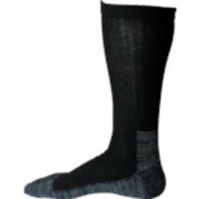 他サイト： おたふく手袋 おたふく ストロングソックス 底力タイプ ブラック×グレー タビ型 2足組 S-855の商品画像