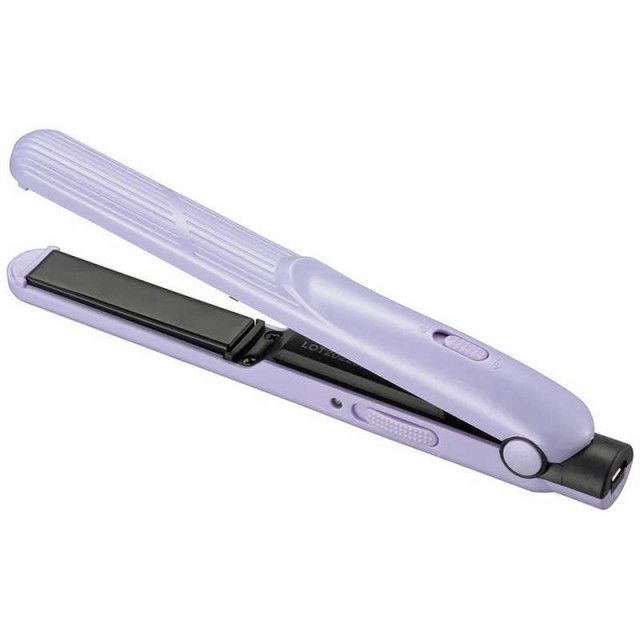 他サイト： オーム電機 モバイルヘアアイロン(USB給電式) Iberis ヴァイオレット HB-HIUD-Vの商品画像