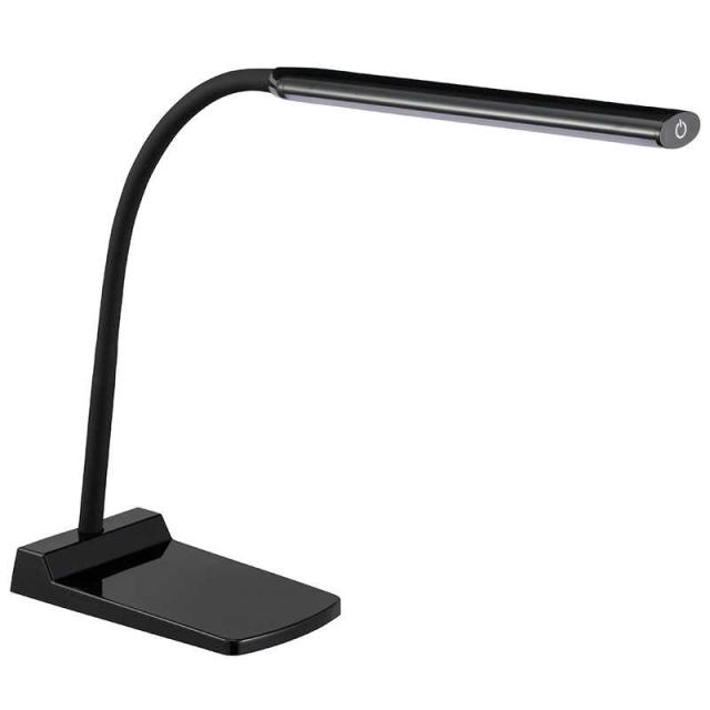 他サイト： オーム電機 LEDデスクランプ ブラック DS-LS24-Kの商品画像