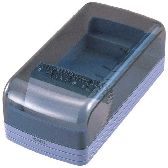 他サイト： カール事務器 名刺整理箱 600名用 ブルー 860EBの商品画像