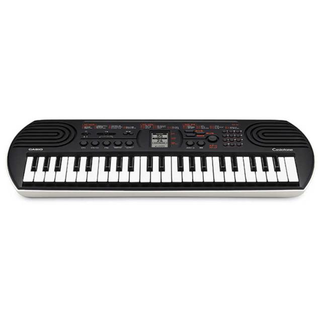 他サイト： カシオ CASIO ミニキーボード Casiotone ブラック [44ミニ鍵盤] SA-81の商品画像
