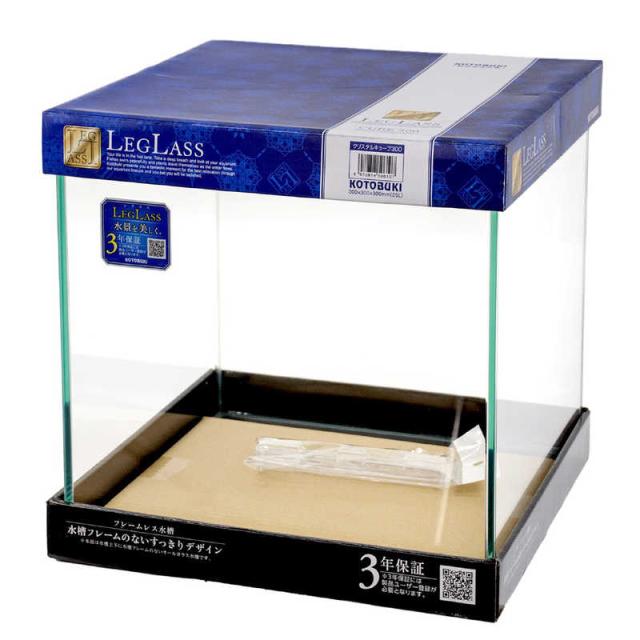 他サイト： コトブキ クリスタルキューブ 300(30×30×30cm) 30cm水槽(単体) 20004102の商品画像