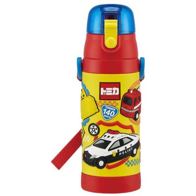 他サイト： スケーター PVC巻きダイレクトステンレスボトル 480ml トミカ20 SDPV5の商品画像