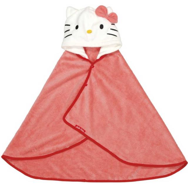 他サイト： スケーター 吸水速乾フード付きバスポンチョ ハローキティ の商品画像