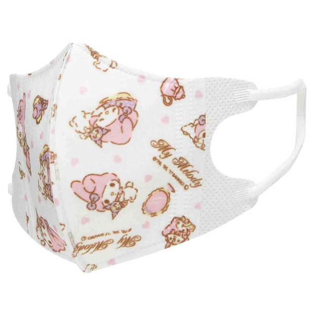 他サイト： スケーター 子供立体マスクS(7枚入り マイメロディ の商品画像