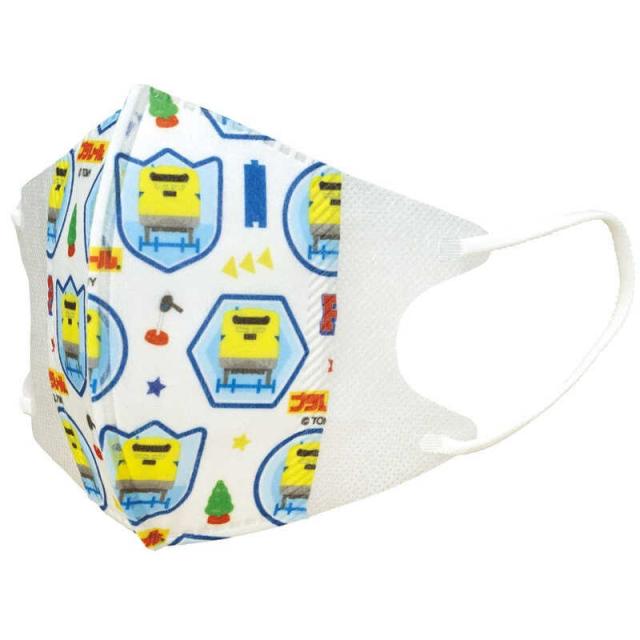 他サイト： スケーター 子供立体マスク(7枚入り) プラレール23 の商品画像